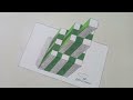 easy drawing 3d on the paper||for beginners