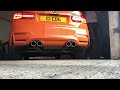 BMW F80 M3 Fire Orange competition ZCP with AC Schnitzer exhaust