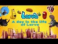 TOMATO FESTIVAL 🦗 Larva Season 4 🌷Larva Terbaru 20245🌴 Comedy video 🍉 Larva Tuba Show
