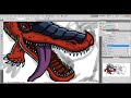 Speed Paint - Digimon Story: Hacker's Memory