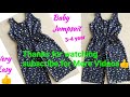 Stylish Baby Jumpsuit/Dungaree Dress Cutting and Stitching