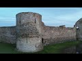 DRONING BRITISH COAST: PEVENSEY the 1066 country