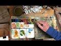 Where to Begin a Watercolour - From Sketch to Finished Painting - Part 2