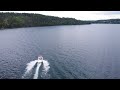 Boating in Bouchette Quebec