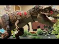 Therizinosaurus vs T rex (stop motion￼)