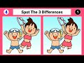 Spot The 3 differences in 90 Seconds | Let's Check Your Brain Power | Brain Boss