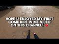 Come ride w me and flower! // Go Pro // group lesson