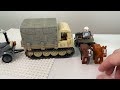 Brickmania Gulaschkanone German Field Kitchen WW2 Lego kit Review