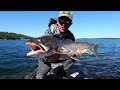 Fishing Lake Trout from a Remote Island