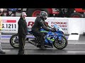 H2 vs ZX14 vs GSXR - superbikes drag racing