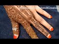 Back🔥 hand beautiful😍 mahendi digain❣️ #mahendidesign 💕#youtubevideo #viralvideo