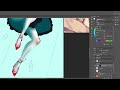 Just The Tips - Digital Painting | Beginner color change with LASSO