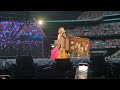 Taylor Swift Eras Tour London N3 Surprise Song #2 - Out of the Woods / Is It Over Now? / Clean
