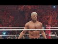 WWE 2K23 - Cody Rhodes vs Roman Reigns Full Match Gameplay