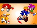 Sonic Origins Ending, but It's a Sprite Animation