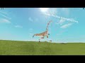 Gallimimus Showcase! / Roblox Plane Crazy