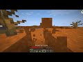 Blionie explores a badlands biome in Minecraft!