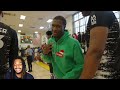 DONOVAN MITCHELL PULLED UP TO WATCH CAM WILDER'S AAU TEAM! REACTION!😳