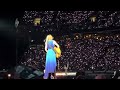 Taylor Swift, Imgonnagetyouback/Dress mashup live from Amsterdam. Not video link.