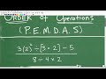 How To Use The Order of Operations (PEMDAS) – Example Problem