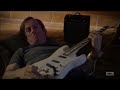 saul goodman plays the better call saul theme on his guitar