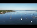 Belfast Harbor (Belfast, Maine) Cinematic Drone Footage