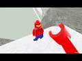 Lego Spider-Man: Epic Ragdolls Fall/Fails [GMOD] Part. 1