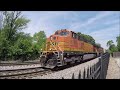 Railfanning the BNSF Transcon in Olathe, KS on May 22, 2016