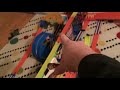 First video mega hot wheels track