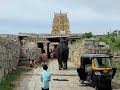 Beautiful views of Hampi ! An  elephant bath, and visiti a temple 🛕