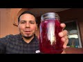 Making Prickly Pear Cactus Fruit Juice- Its The Quenchiest!