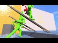 Dynamic NPC Ragdolls Fight in Realistic Simulations! (with Active Ragdoll Physics)