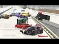 Massive Spike Strip Pileup Crashes #53 – BeamNG Drive | CrashBoomPunk