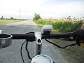 Motorized bicycle quick run