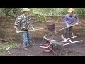 DANGERS FROM ABOVE - The journey to search for GIANT Pythons - Cleaning up the abandoned garden