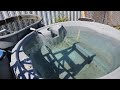 Hot Tub Spa into a Fish Pond Part 3