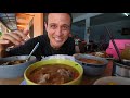 Thai Street Food - YELLOW STICKY RICE!! Best Curry Ever + Stuffed Roti! | Satun, Thailand