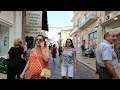 GREECE | Mytilene (Lesvos) 1-Hour 4K Walking tour, Relaxing Asmr [cc on]