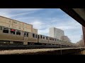 Chicago Red Line L Subway Train Pass By (Both Directions) March 3rd, 2021