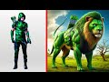 AVENGERS As LIONS🔥All Characters | Superheroe Marvel Dc