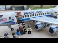 Real Life Plane Crashes Recreated in Lego