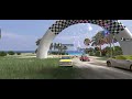 Rally Fury Gameplay #8 - Single Player - Tropical Island - Big Crash at start!