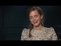 Emma Watson gets upset and stops the interview.