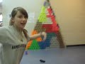 cupstacking in gym class!