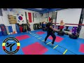 Entrenamiento (clase)  con escalera de agilidad para el Taekwondo #1