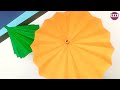 How To Make a Paper Umbrella That Open And Close // Origami Umbrella // mini paper Umbrella