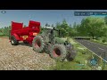 SPREADING LIME after finishing the WHEAT HARVEST│THE BAVARIAN FARM│FS 22│12