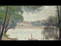 Impressionist Boats • Coffee House Jazz • Slight Movement • Aesthetic Art Screensaver • 3h