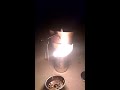 Toilet Paper Alcohol Stove, Test 4