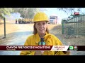 Canyon Fire | Interview with Cal Fire | 9 a.m. updates on August 9, 2024